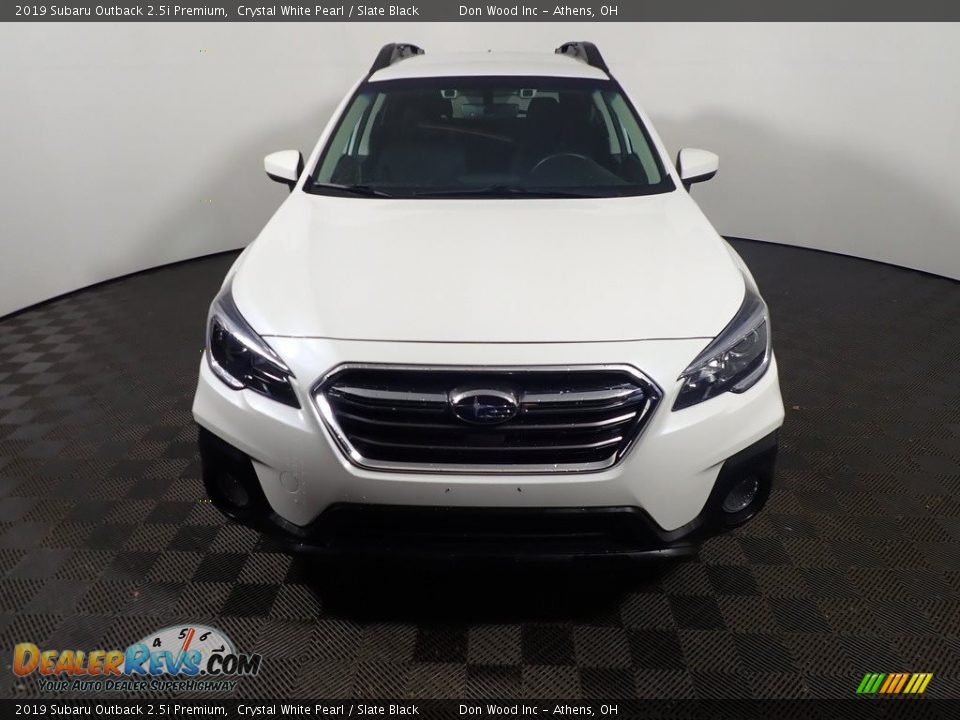 2019 Subaru Outback 2.5i Premium Crystal White Pearl / Slate Black Photo #5