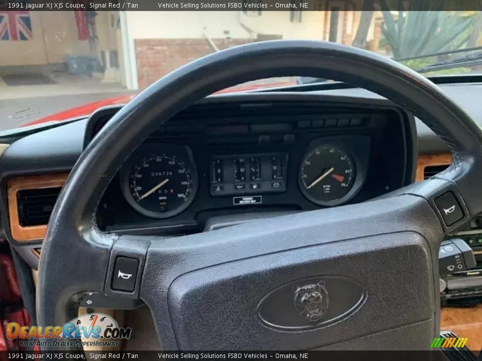 1991 Jaguar XJ XJS Coupe Steering Wheel Photo #2