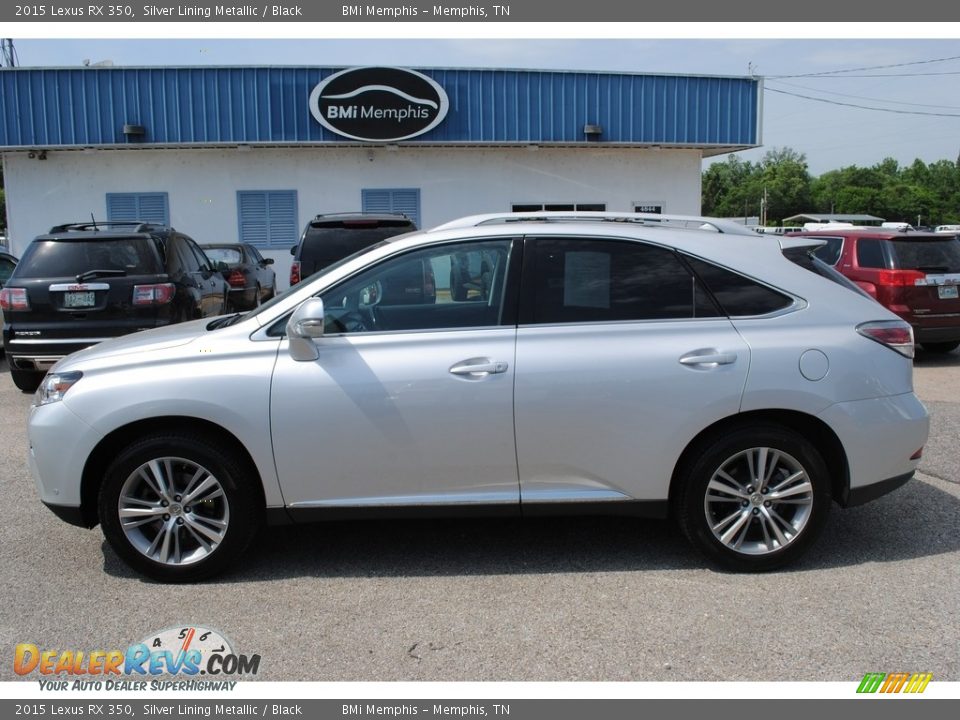 2015 Lexus RX 350 Silver Lining Metallic / Black Photo #2