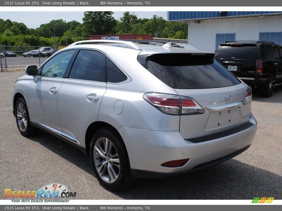 2015 Lexus RX 350 Silver Lining Metallic / Black Photo #3