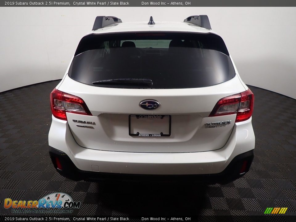 2019 Subaru Outback 2.5i Premium Crystal White Pearl / Slate Black Photo #13