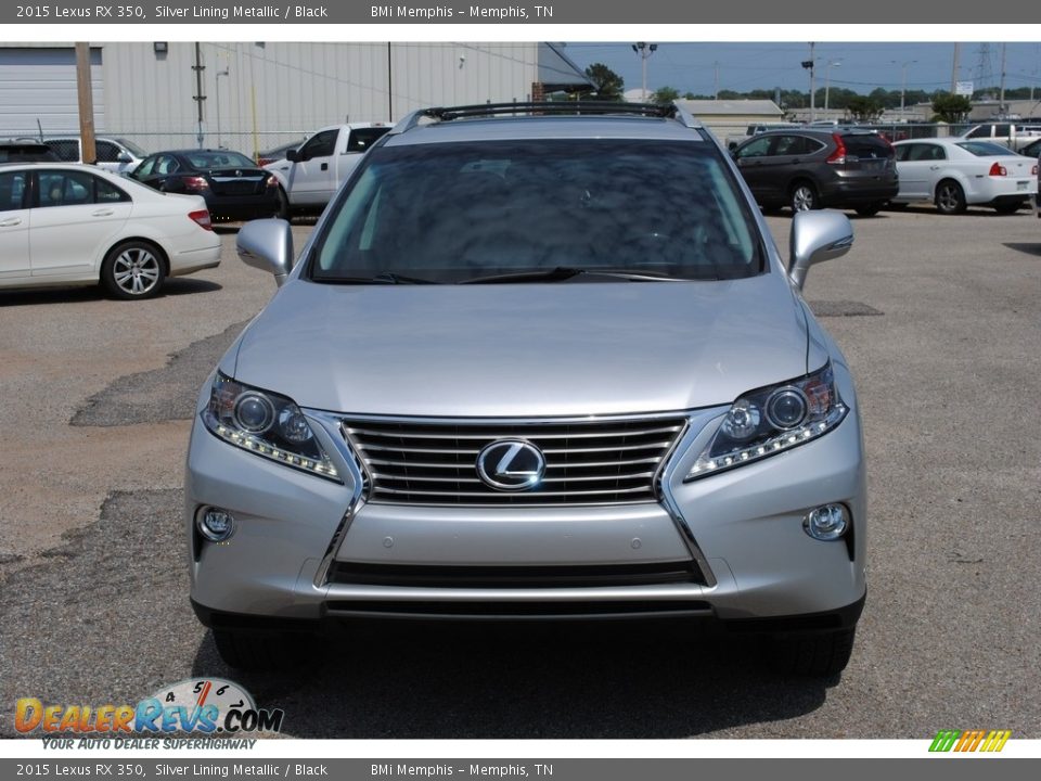 2015 Lexus RX 350 Silver Lining Metallic / Black Photo #8