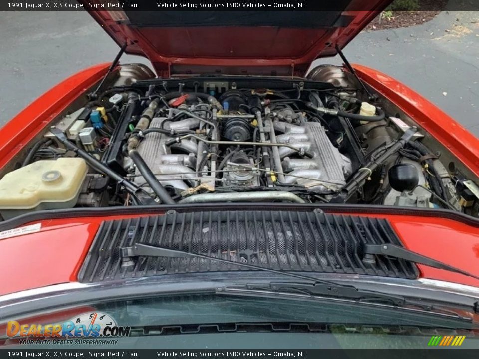 1991 Jaguar XJ XJS Coupe 5.3 Liter SOHC 24-Valve V12 Engine Photo #13
