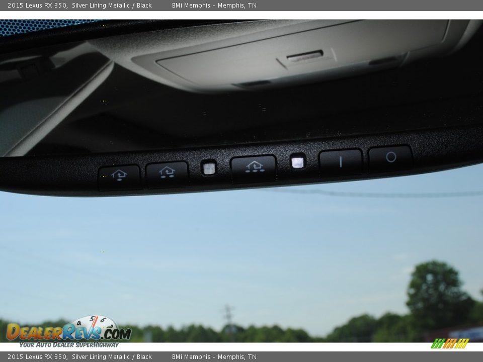 2015 Lexus RX 350 Silver Lining Metallic / Black Photo #24