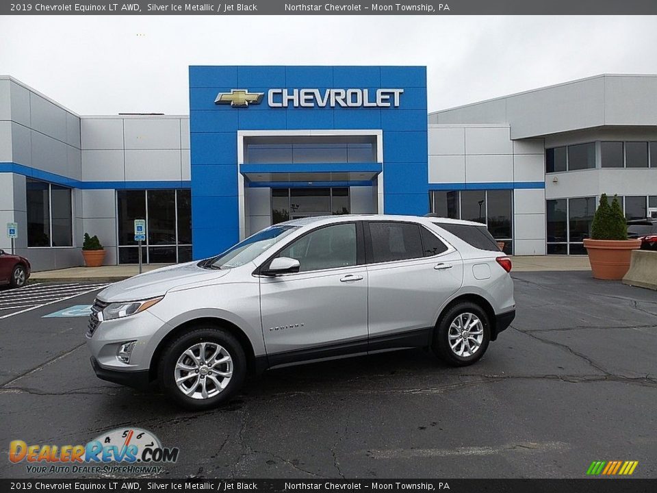 2019 Chevrolet Equinox LT AWD Silver Ice Metallic / Jet Black Photo #1