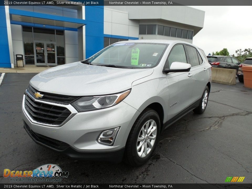 2019 Chevrolet Equinox LT AWD Silver Ice Metallic / Jet Black Photo #2