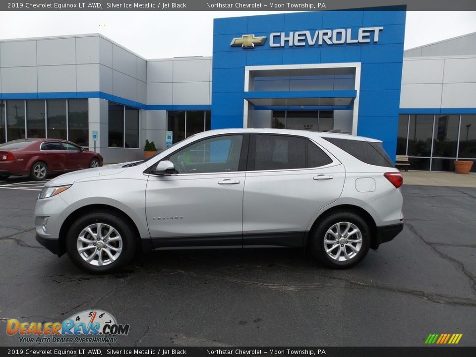 2019 Chevrolet Equinox LT AWD Silver Ice Metallic / Jet Black Photo #3