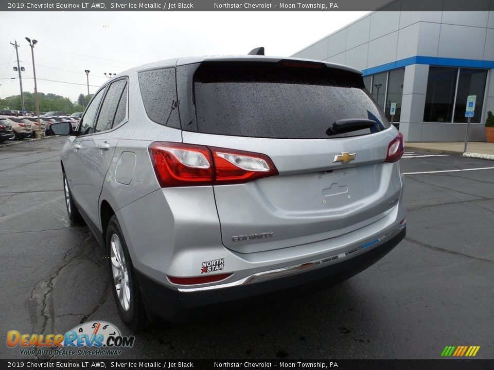 2019 Chevrolet Equinox LT AWD Silver Ice Metallic / Jet Black Photo #5