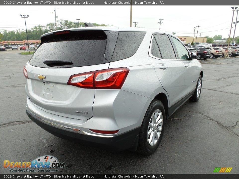 2019 Chevrolet Equinox LT AWD Silver Ice Metallic / Jet Black Photo #7