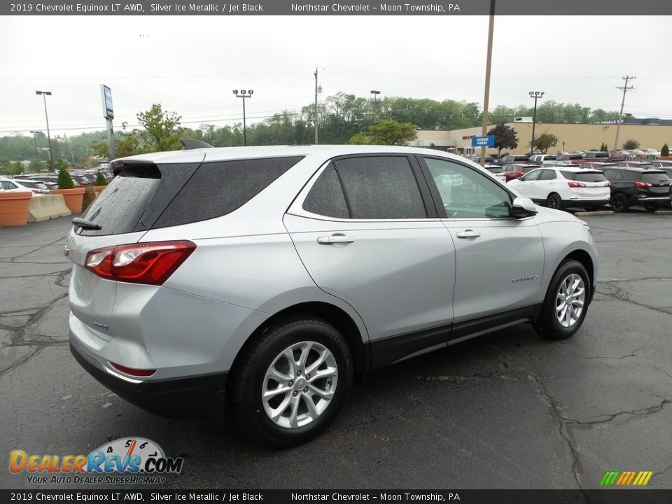 2019 Chevrolet Equinox LT AWD Silver Ice Metallic / Jet Black Photo #8