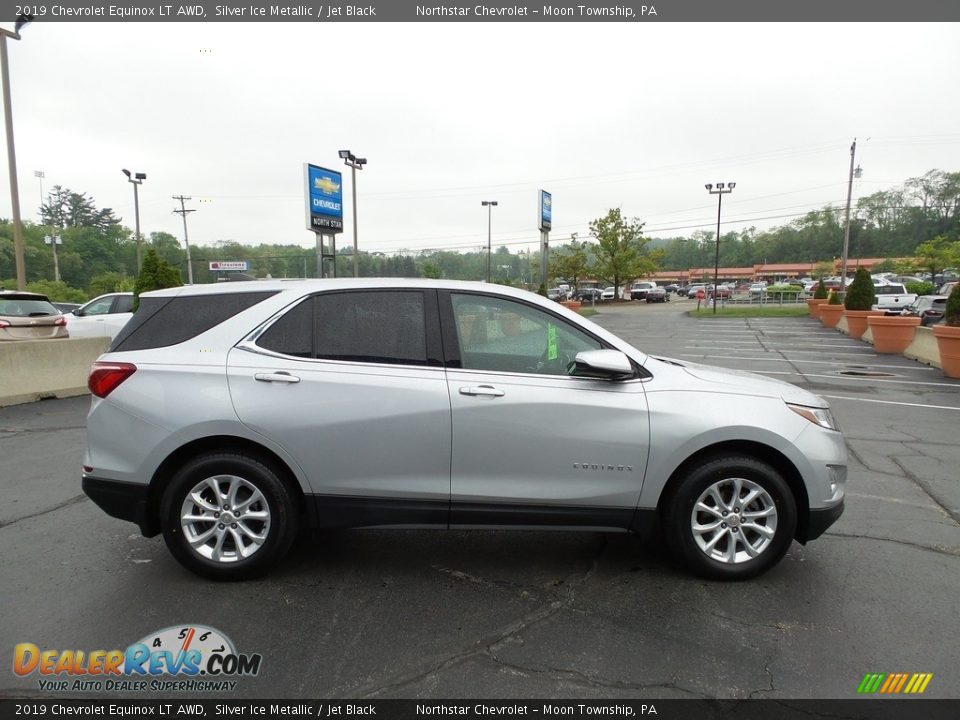 2019 Chevrolet Equinox LT AWD Silver Ice Metallic / Jet Black Photo #9