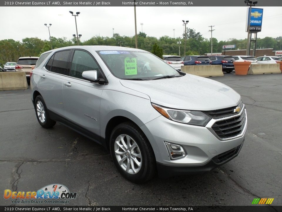 2019 Chevrolet Equinox LT AWD Silver Ice Metallic / Jet Black Photo #10