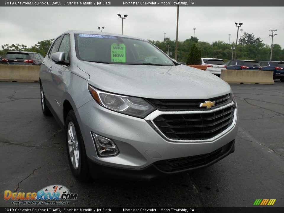 2019 Chevrolet Equinox LT AWD Silver Ice Metallic / Jet Black Photo #11