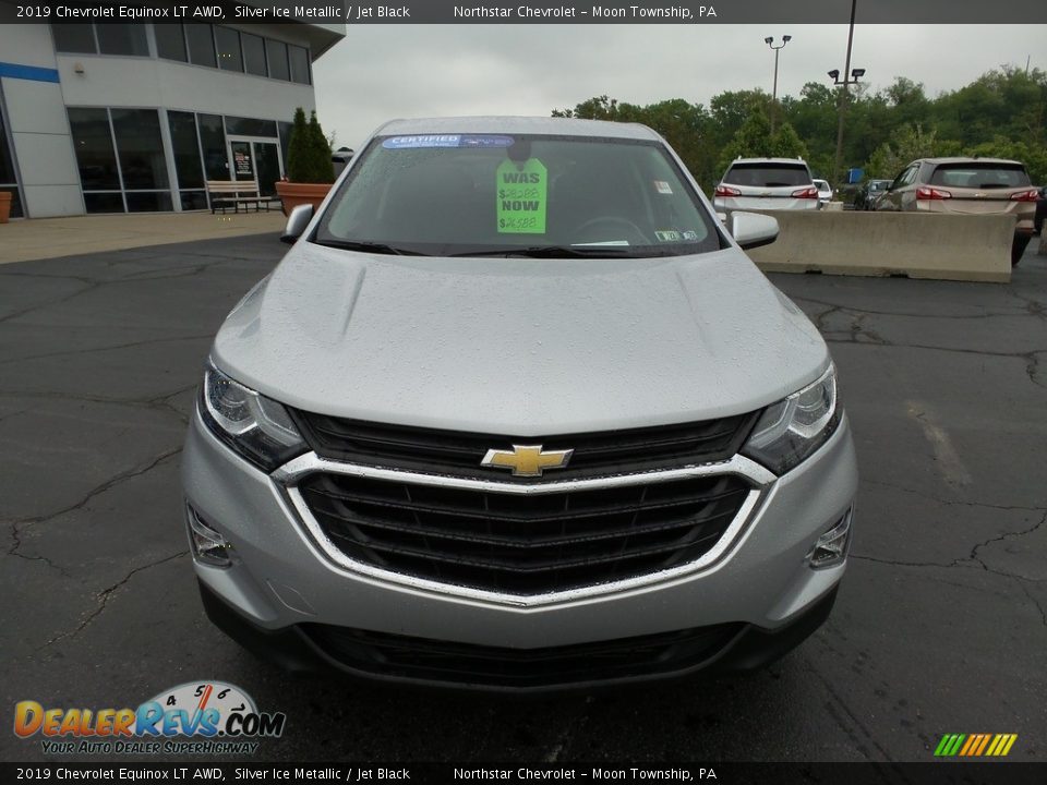 2019 Chevrolet Equinox LT AWD Silver Ice Metallic / Jet Black Photo #12