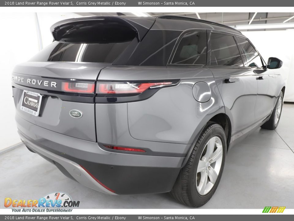 2018 Land Rover Range Rover Velar S Corris Grey Metallic / Ebony Photo #5