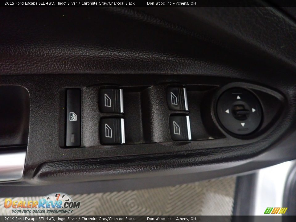2019 Ford Escape SEL 4WD Ingot Silver / Chromite Gray/Charcoal Black Photo #24