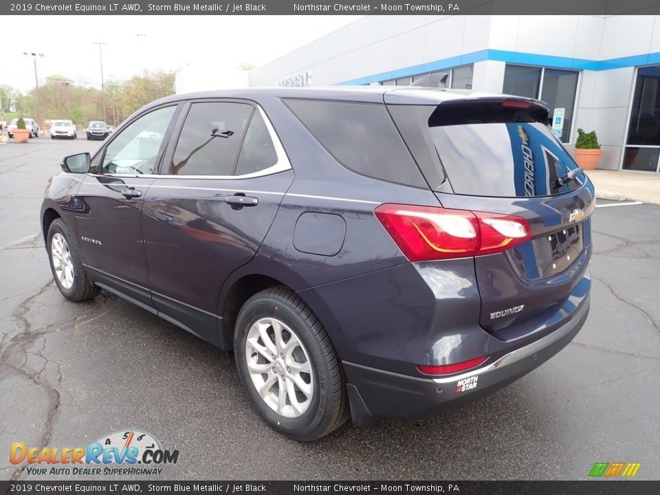 2019 Chevrolet Equinox LT AWD Storm Blue Metallic / Jet Black Photo #4