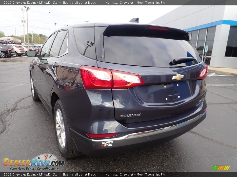 2019 Chevrolet Equinox LT AWD Storm Blue Metallic / Jet Black Photo #5