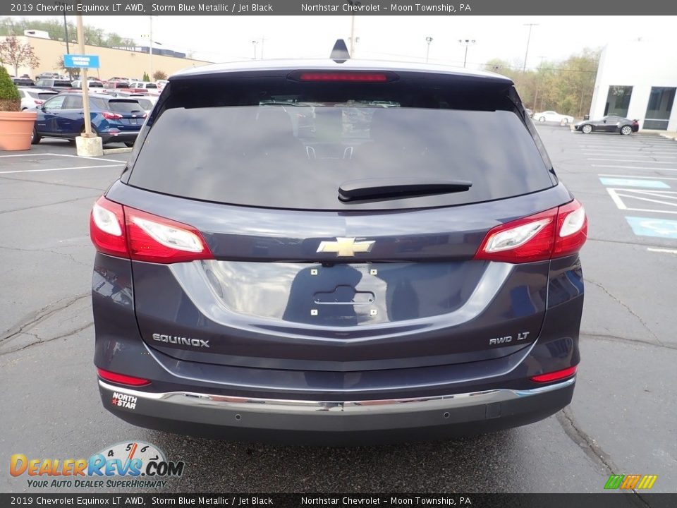 2019 Chevrolet Equinox LT AWD Storm Blue Metallic / Jet Black Photo #6