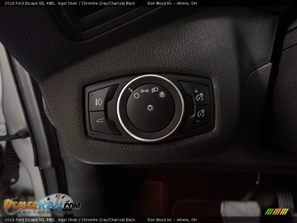 2019 Ford Escape SEL 4WD Ingot Silver / Chromite Gray/Charcoal Black Photo #34