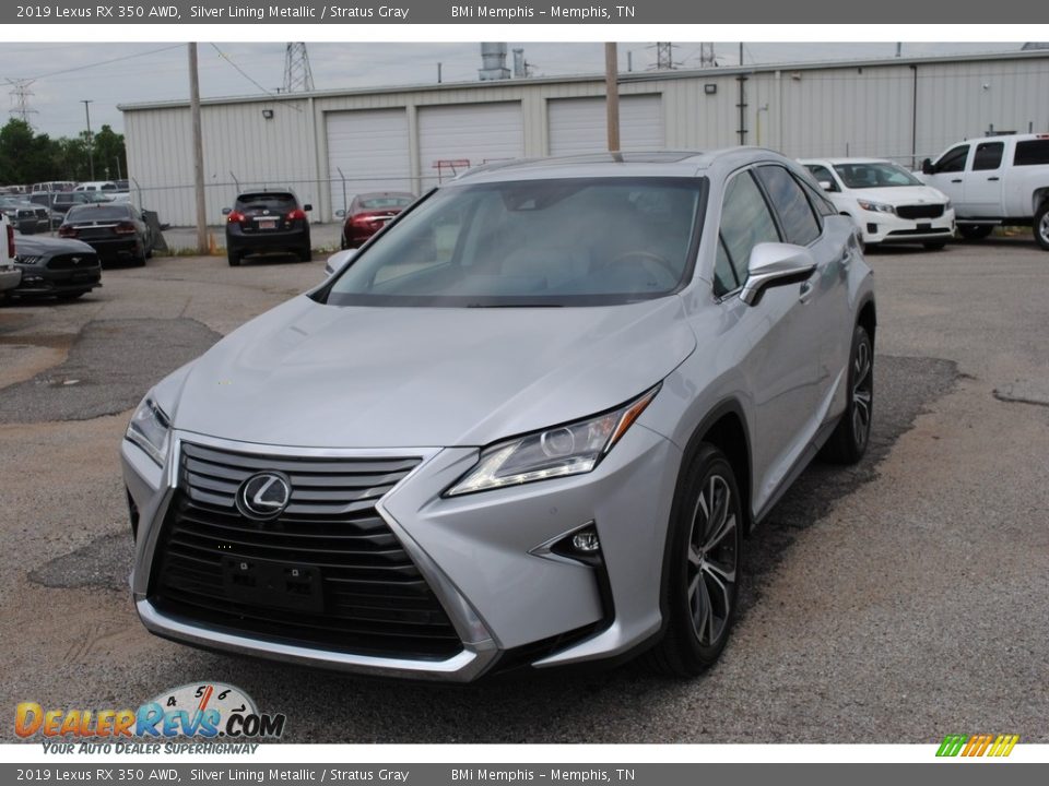 2019 Lexus RX 350 AWD Silver Lining Metallic / Stratus Gray Photo #1