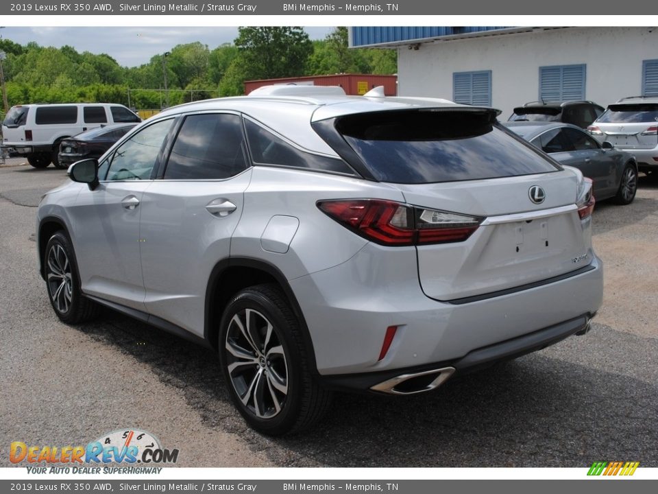 2019 Lexus RX 350 AWD Silver Lining Metallic / Stratus Gray Photo #3