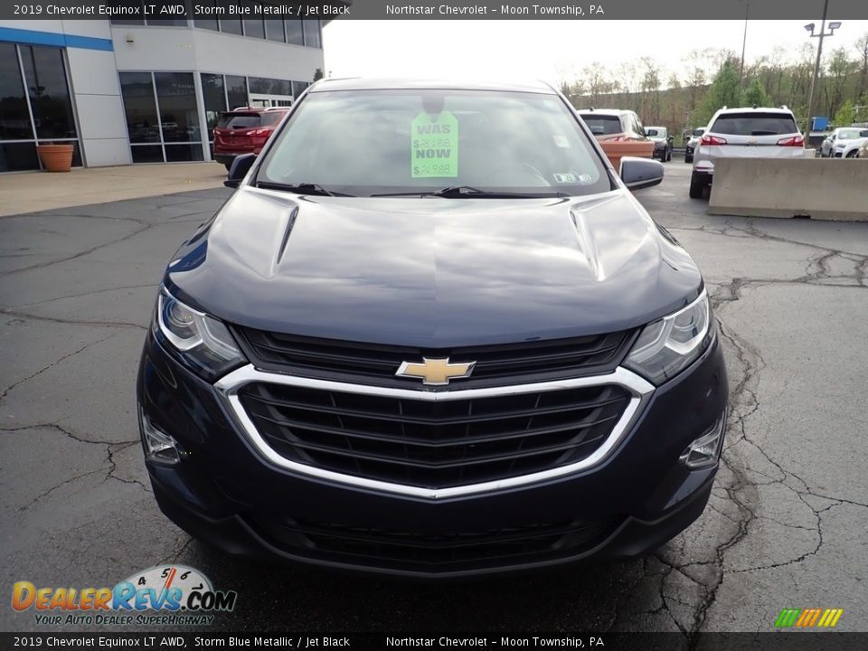 2019 Chevrolet Equinox LT AWD Storm Blue Metallic / Jet Black Photo #13