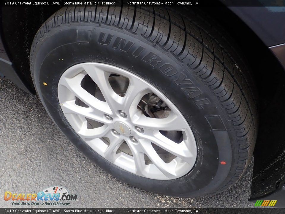 2019 Chevrolet Equinox LT AWD Storm Blue Metallic / Jet Black Photo #14