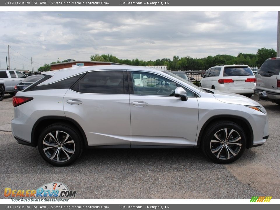 2019 Lexus RX 350 AWD Silver Lining Metallic / Stratus Gray Photo #6