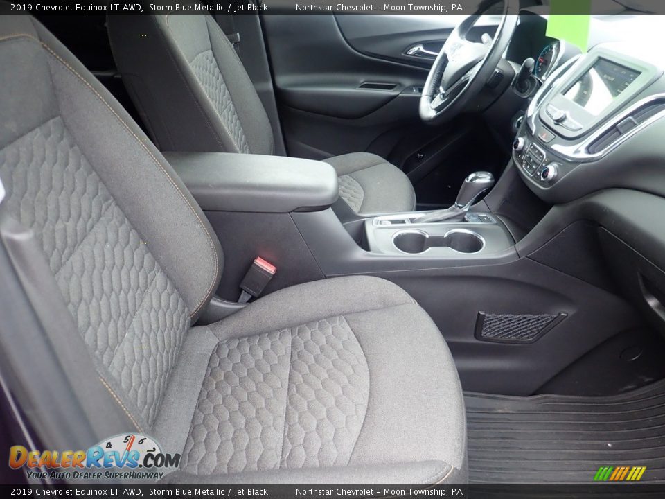 2019 Chevrolet Equinox LT AWD Storm Blue Metallic / Jet Black Photo #15