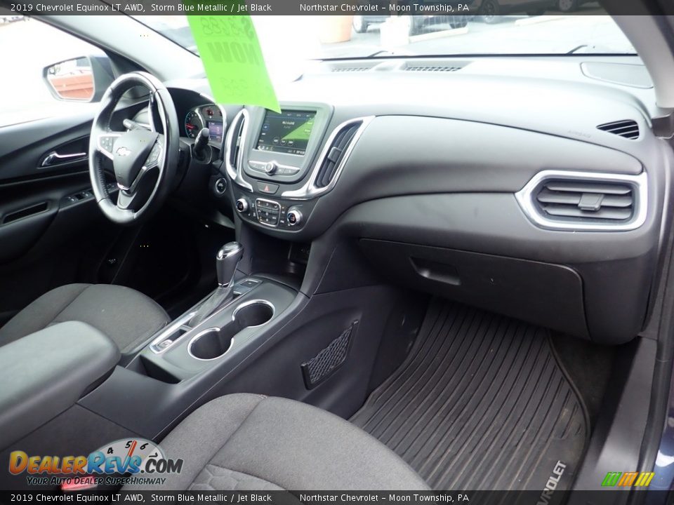 2019 Chevrolet Equinox LT AWD Storm Blue Metallic / Jet Black Photo #16