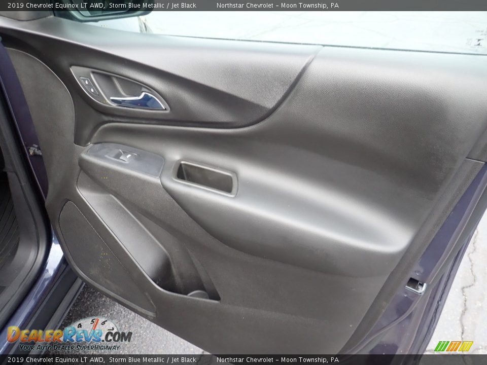 2019 Chevrolet Equinox LT AWD Storm Blue Metallic / Jet Black Photo #17