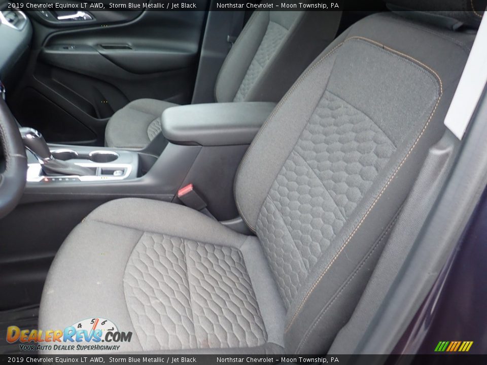 2019 Chevrolet Equinox LT AWD Storm Blue Metallic / Jet Black Photo #20