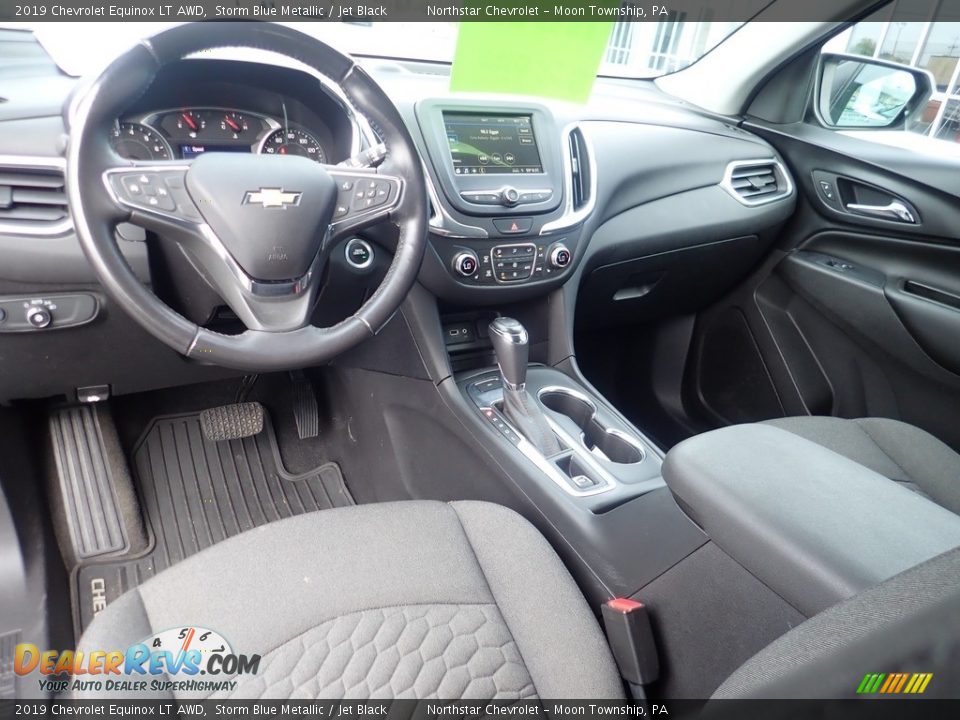 2019 Chevrolet Equinox LT AWD Storm Blue Metallic / Jet Black Photo #22