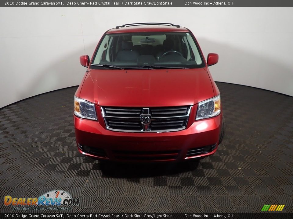2010 Dodge Grand Caravan SXT Deep Cherry Red Crystal Pearl / Dark Slate Gray/Light Shale Photo #4