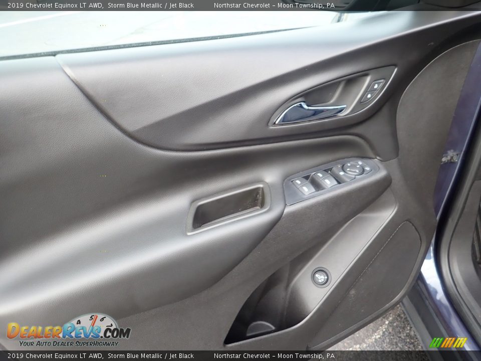 2019 Chevrolet Equinox LT AWD Storm Blue Metallic / Jet Black Photo #24