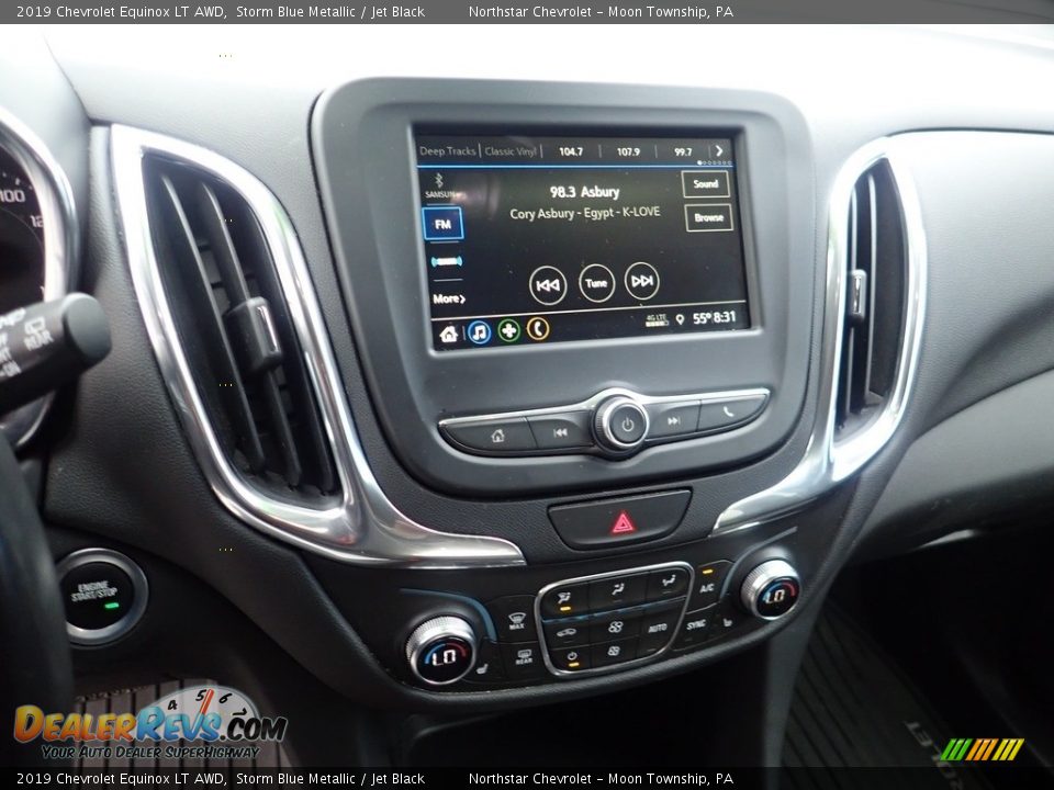 2019 Chevrolet Equinox LT AWD Storm Blue Metallic / Jet Black Photo #27