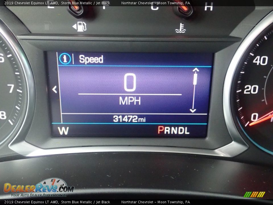 2019 Chevrolet Equinox LT AWD Storm Blue Metallic / Jet Black Photo #29