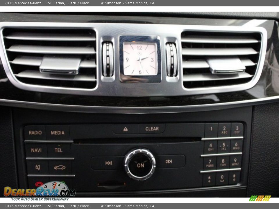 2016 Mercedes-Benz E 350 Sedan Black / Black Photo #20