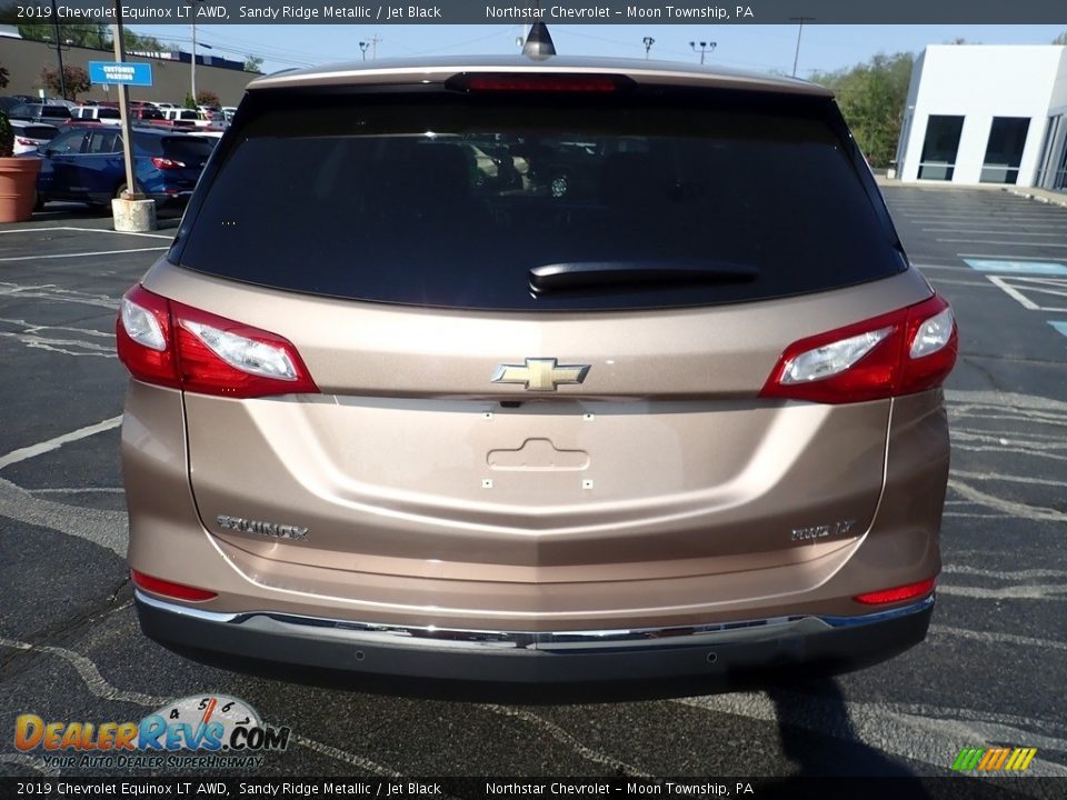 2019 Chevrolet Equinox LT AWD Sandy Ridge Metallic / Jet Black Photo #6