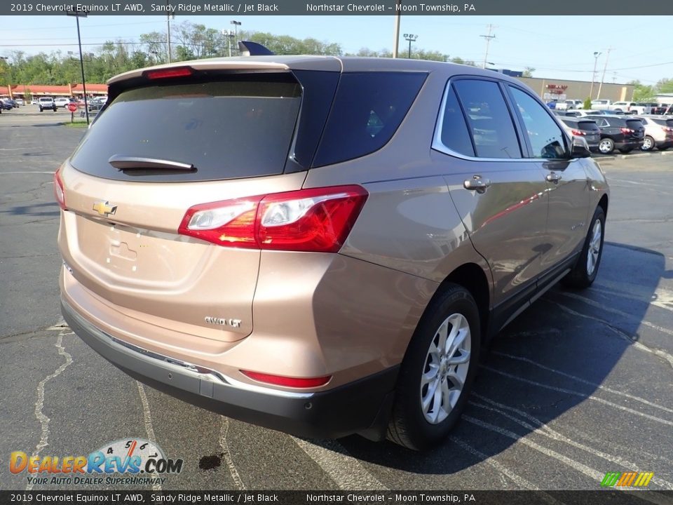 2019 Chevrolet Equinox LT AWD Sandy Ridge Metallic / Jet Black Photo #8