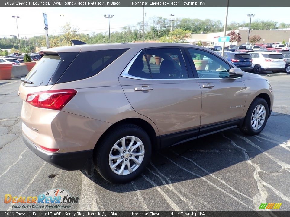 2019 Chevrolet Equinox LT AWD Sandy Ridge Metallic / Jet Black Photo #9