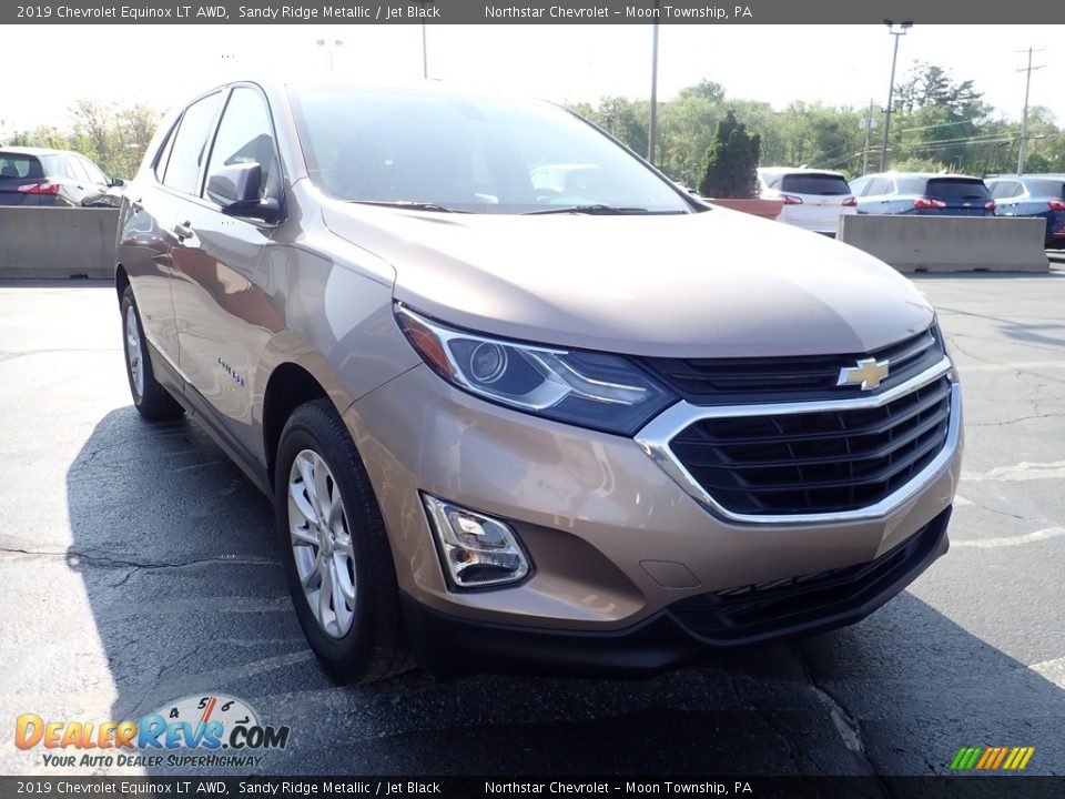 2019 Chevrolet Equinox LT AWD Sandy Ridge Metallic / Jet Black Photo #12