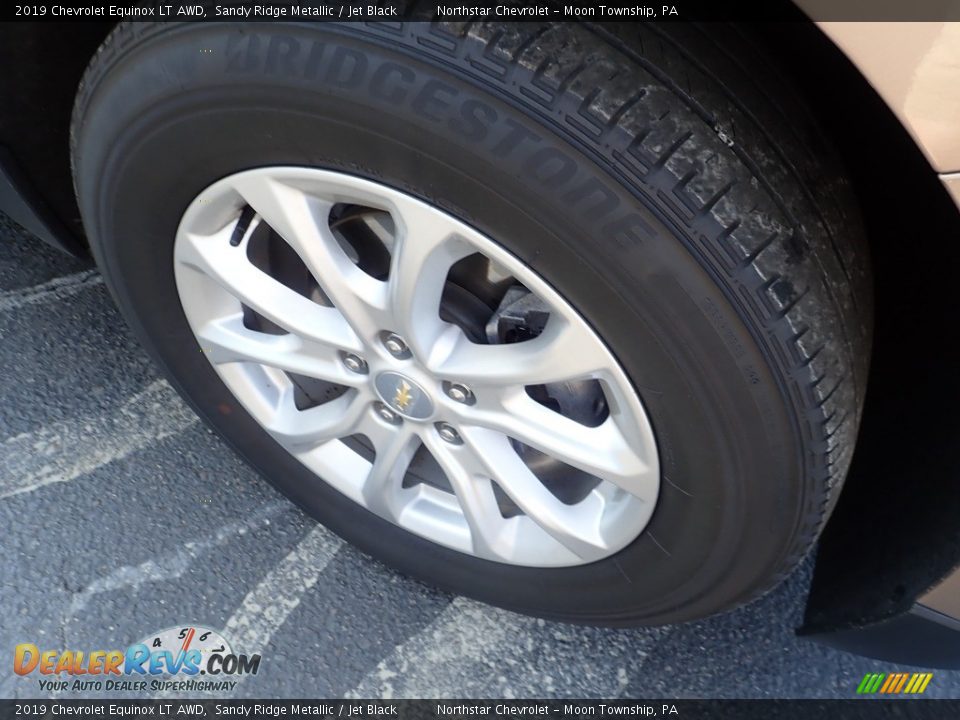 2019 Chevrolet Equinox LT AWD Sandy Ridge Metallic / Jet Black Photo #14