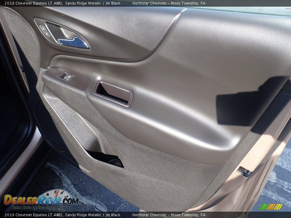 2019 Chevrolet Equinox LT AWD Sandy Ridge Metallic / Jet Black Photo #17