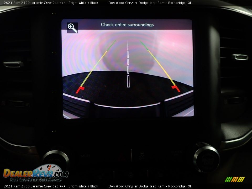 2021 Ram 2500 Laramie Crew Cab 4x4 Bright White / Black Photo #2