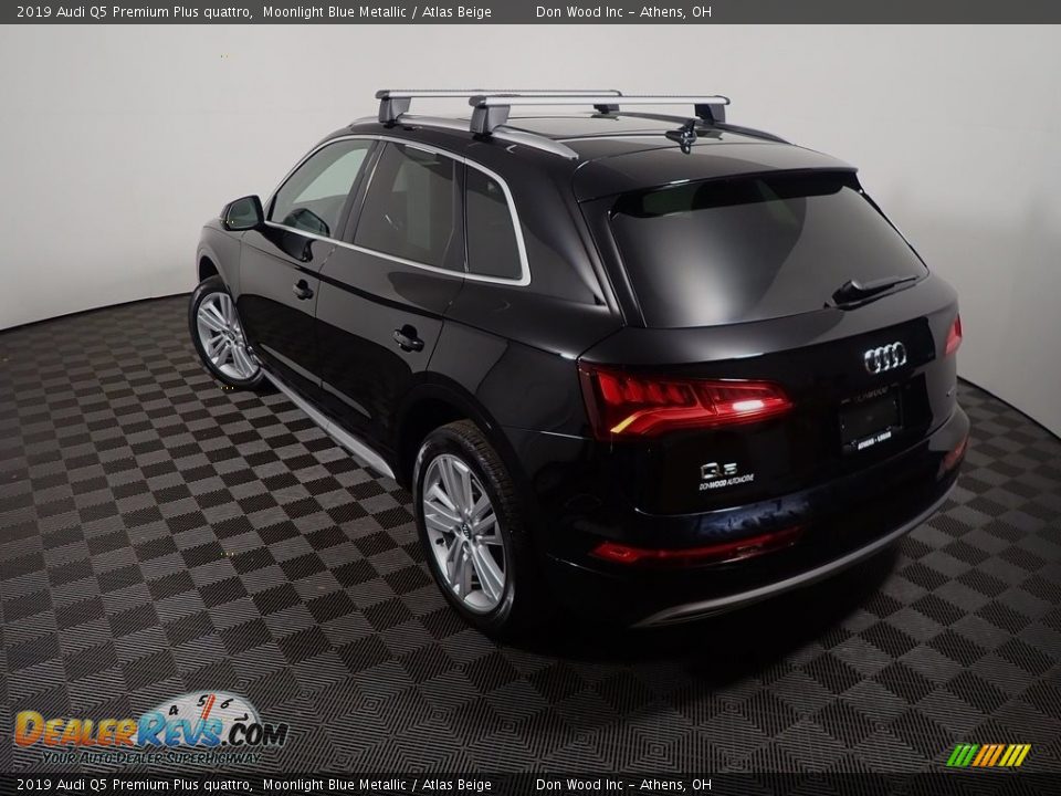2019 Audi Q5 Premium Plus quattro Moonlight Blue Metallic / Atlas Beige Photo #15