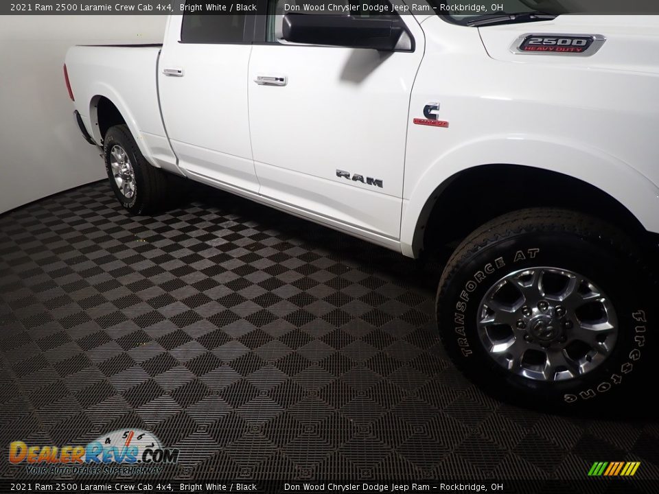 2021 Ram 2500 Laramie Crew Cab 4x4 Bright White / Black Photo #4
