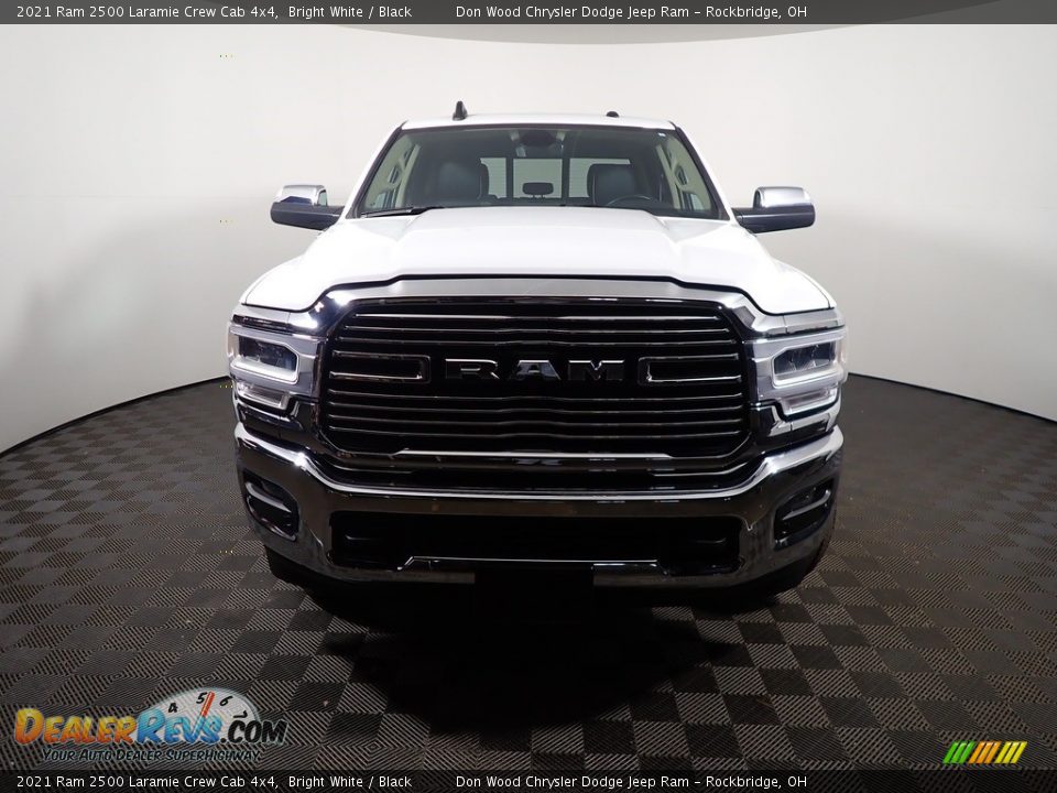 2021 Ram 2500 Laramie Crew Cab 4x4 Bright White / Black Photo #5