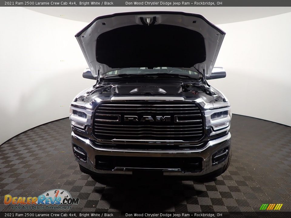 2021 Ram 2500 Laramie Crew Cab 4x4 Bright White / Black Photo #6